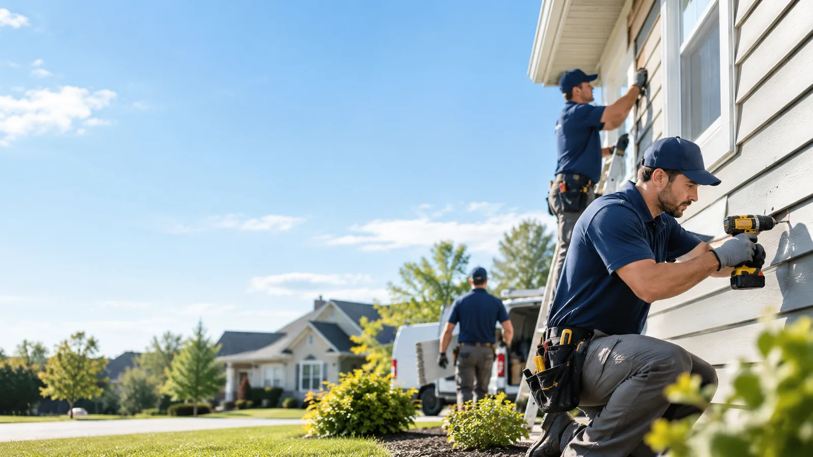 Commercial Siding Repair in Lafayette, OH